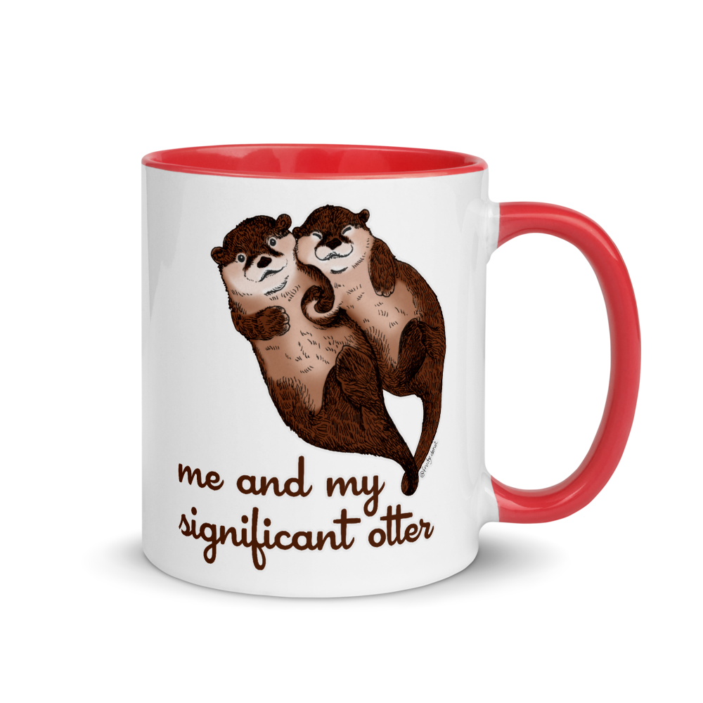 Significant Otter Coffee Mug, Otter Coffee Cup, Cute Otter Mug